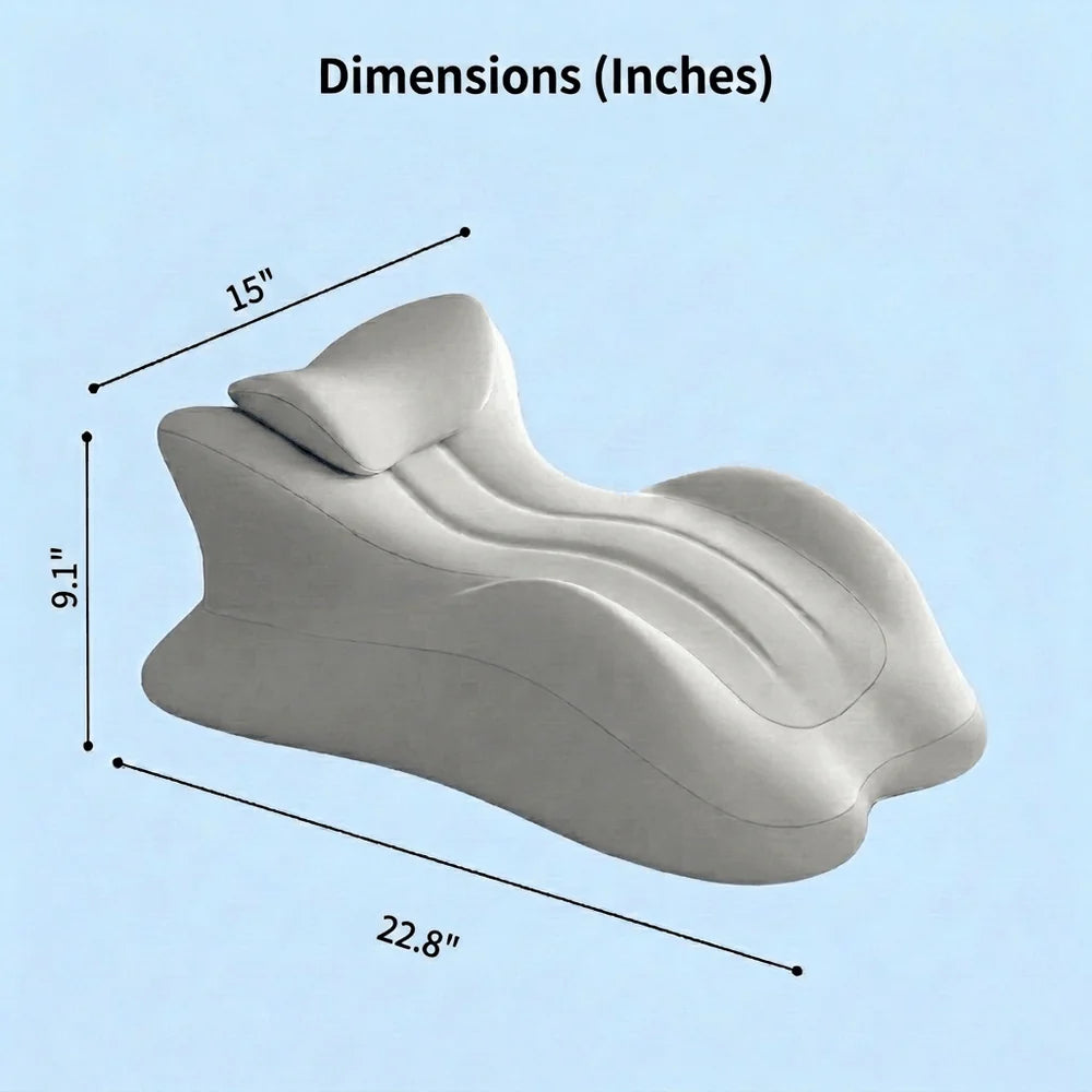 Waterproof Intimacy Support Pillow – Comfort for Every Position