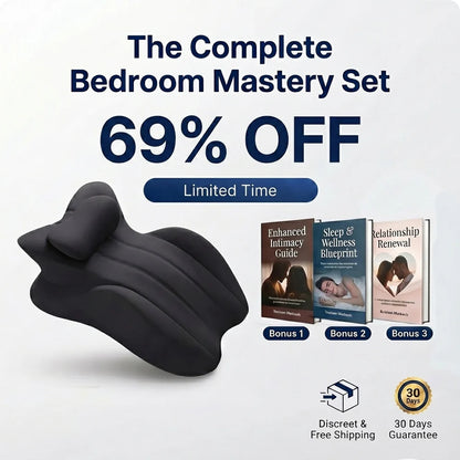 Waterproof Intimacy Support Pillow – Comfort for Every Position