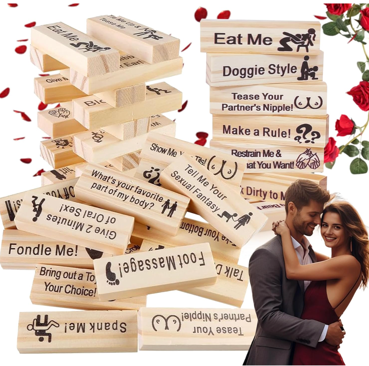 Couple Jenga || One More Block