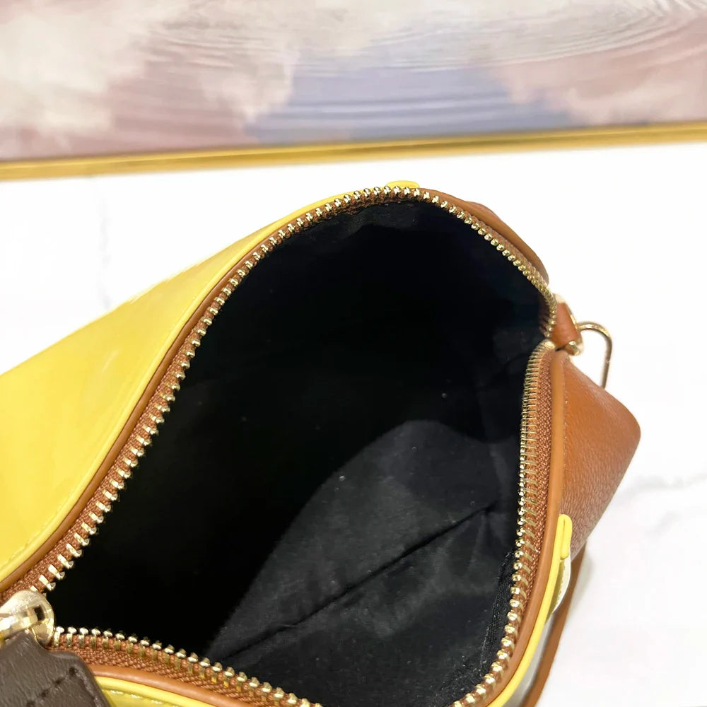 Golden Explorer Sausage Dog Luxury Handbag | FREE SHIPPING
